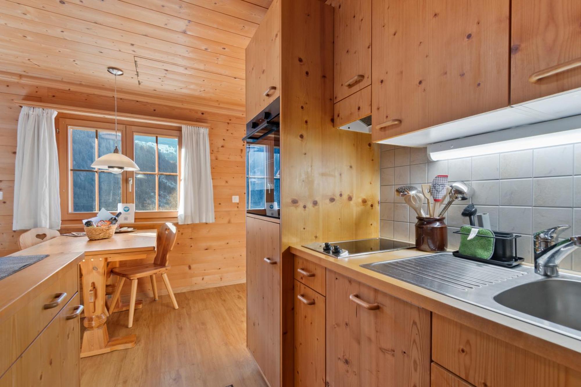 Gemuetliches Chalet Mit Privater Sauna Und Schoener Aussicht Kublis Exterior photo